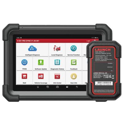 LAUNCH X431 PRO DYNO – Trådlöst diagnosverktyg med ECU-kodning, dubbelriktad styrning, CAN FD och DoIP