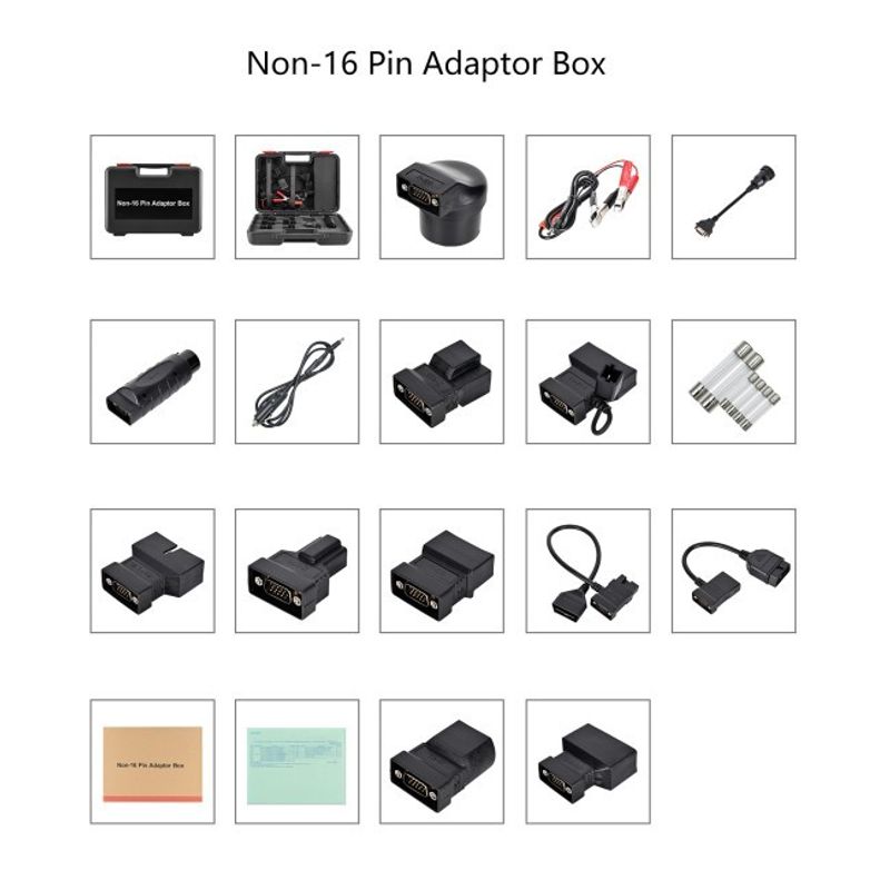 Launch X431 Non-16 Pin Adapterbox – OBD1-adapter för äldre bilar