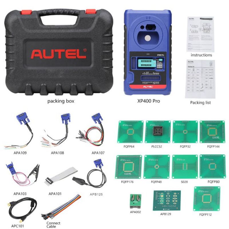 Autel MaxiProgrammer XP400 Pro – Avancerad nyckelprogrammerare och EEPROM/MCU-programmerare för IM508, IM508S och IM608