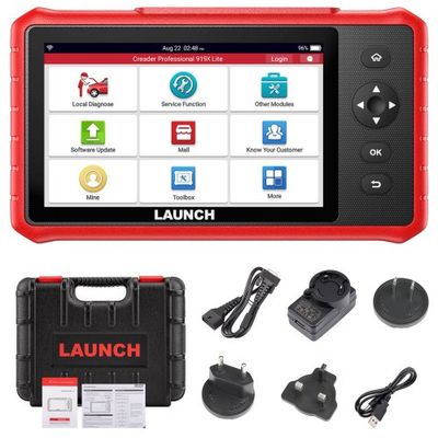 LAUNCH CRP919X Lite – Dubbelriktat diagnosverktyg med heldiagnostik, 30+ servicefunktioner och FCA AutoAuth