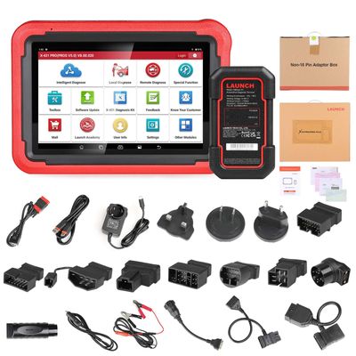 Launch X-431 PROS V+ 5.0 Diagnostikverktyg – Professionell Felkodsläsare med Active Test, ECU-kodning, CAN FD, DoIP & 2 års fria uppdateringar