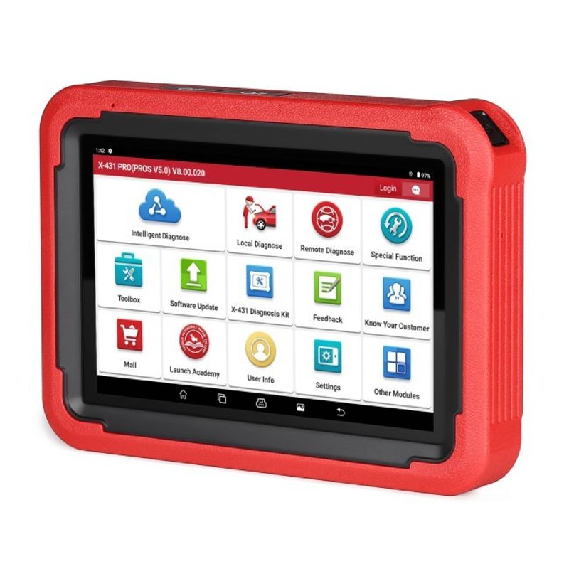 LAUNCH X431 PROS V5.0 – Trådlöst diagnosverktyg felkodsläsare med ECU-kodning och aktiva tester
