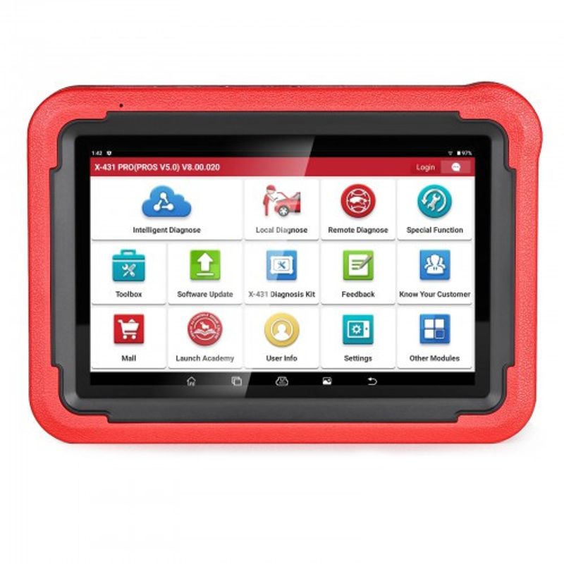 Launch X431 PROS V5.0 – professionellt diagnosverktyg med aktiv test, DoIP, CAN FD och adapterkit