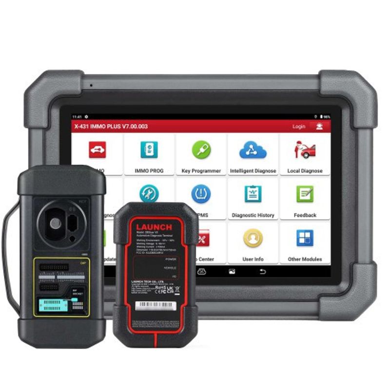 LAUNCH X431 IMMO PLUS – Professionellt diagnos- och nyckelprogrammeringsverktyg med X-PROG 3