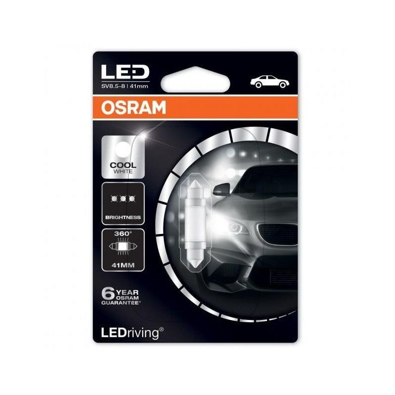 OSRAM LEDriving C5W 41mm 360 Färg Varmvit