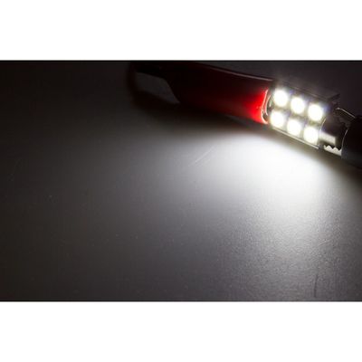 Led diodlampa SV85 C5W Spollampa Festoon 36 mm Canbus 6 SMD 2-pack