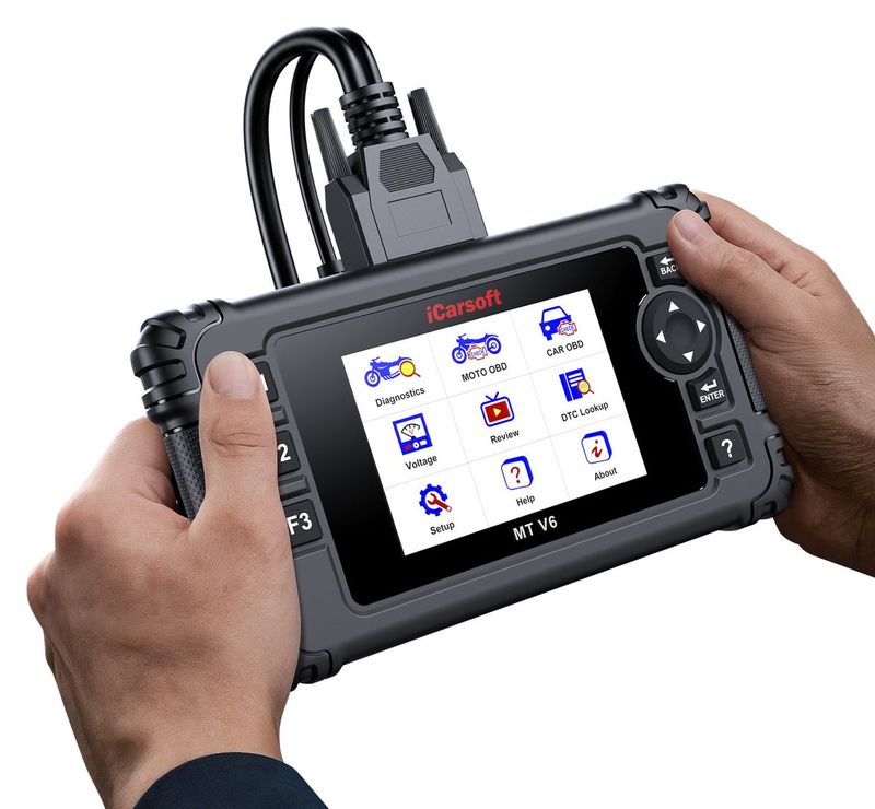 iCarsoft MT V6 för Victory – Professionell felkodsläsare för motorcykel