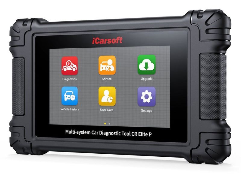 iCarsoft CR Elite P Felkodsläsare – Active Test, ECU-kodning & 50 servicefunktioner