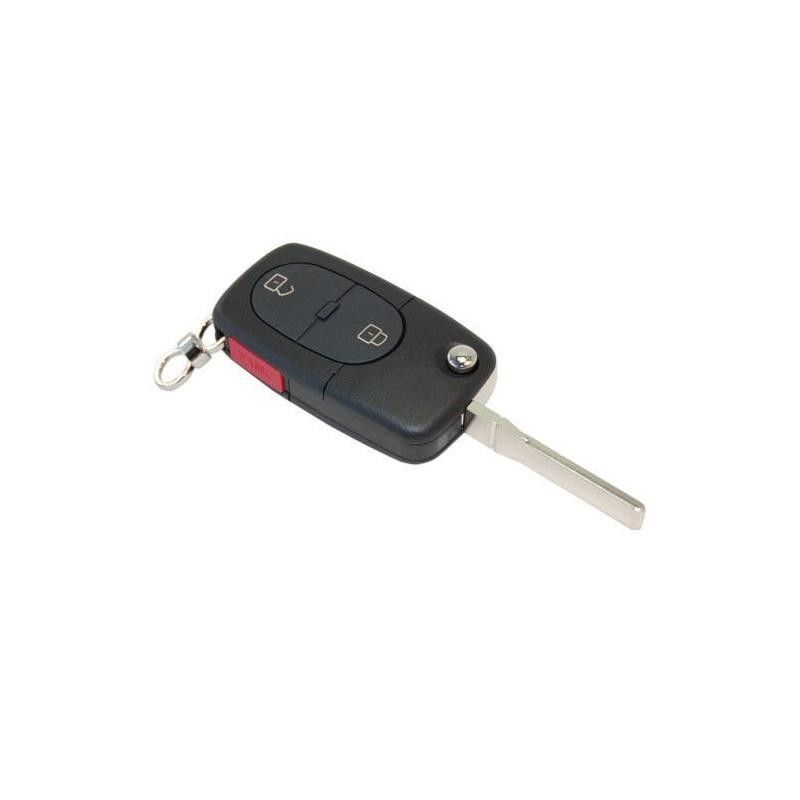 Audi Nyckelskal 2 knappar panic A3 A4 S4