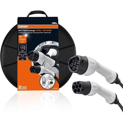 OSRAM BATTERYcharge laddkabel 7PIN 3 Fas 11kWh