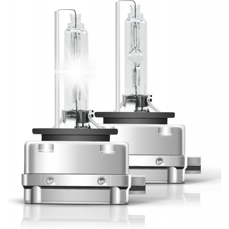 D1S 35W Xenonlampor 50 mer ljus 5500K 2pack