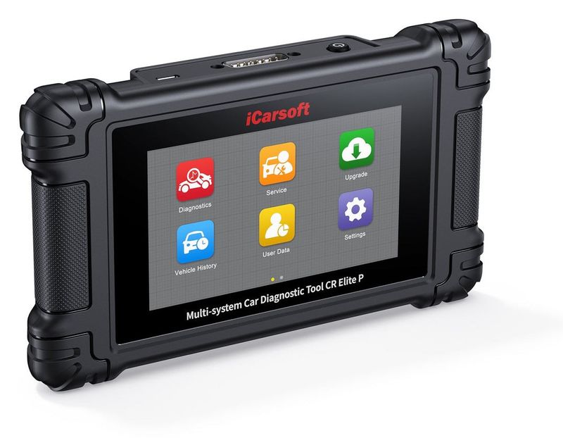 iCarsoft CR Elite P Felkodsläsare – Active Test, ECU-kodning & 50 servicefunktioner