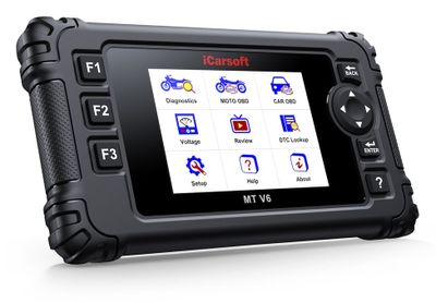 iCarsoft MT V6 för Victory – Professionell felkodsläsare för motorcykel