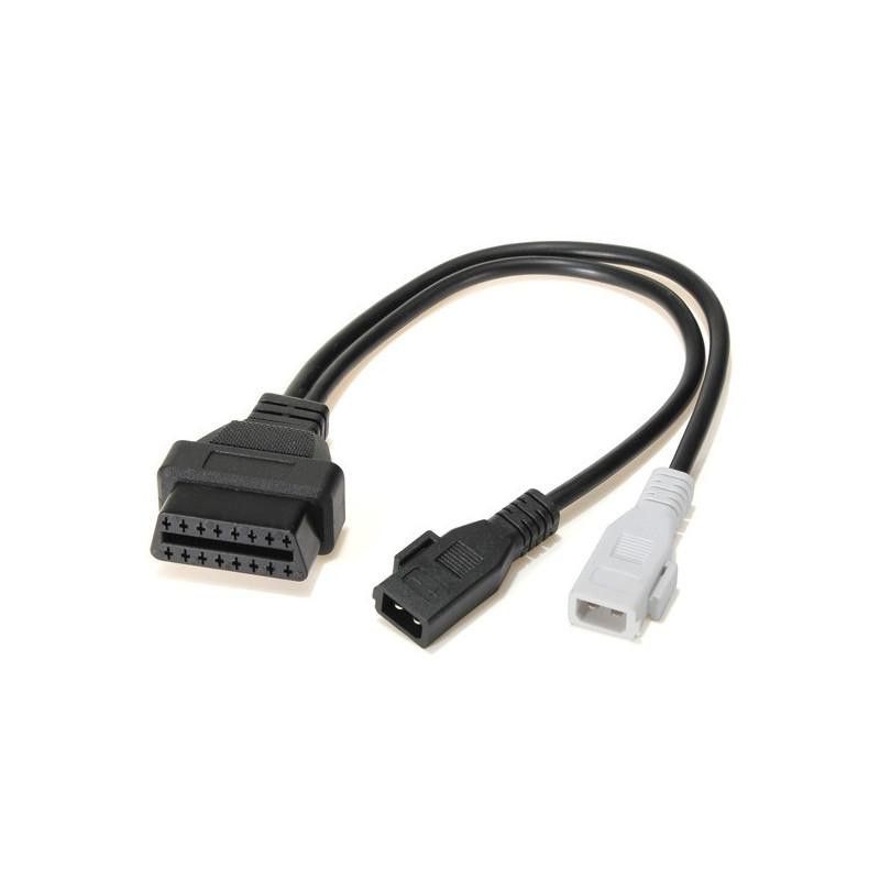 KKL 2x2 to 16 Pin OBDII Diagnostic Adaptor Cable for Audi Skoda VW