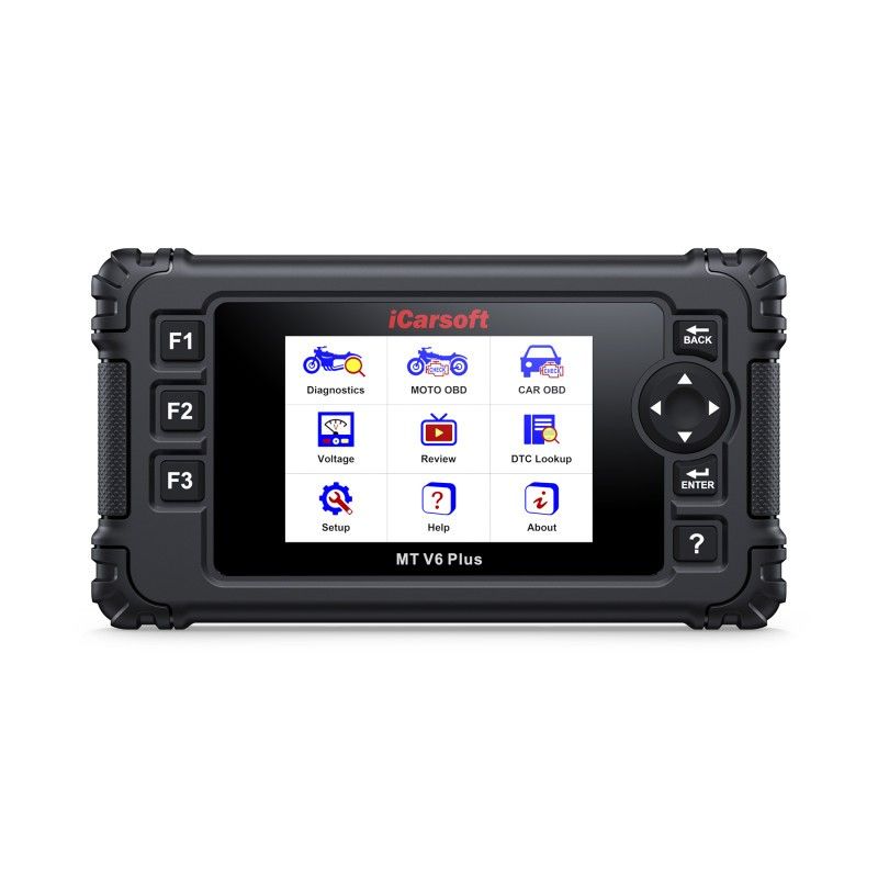 iCarsoft MT V6 Plus – Professionellt Multi-Systems Diagnosverktyg för 21 motorcykelmärken 2025