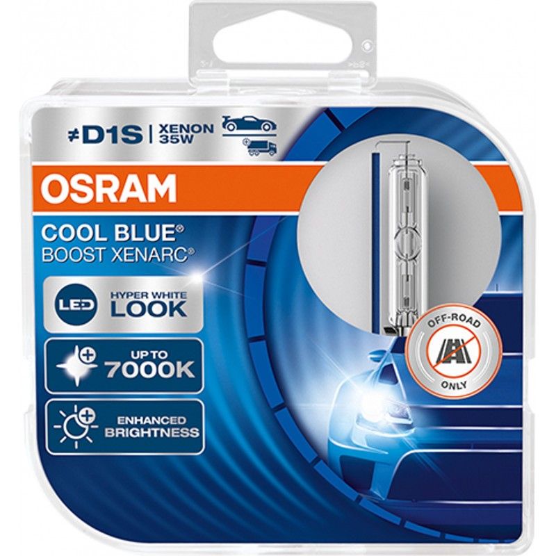 D1S Osram Xenarc Cool Blue Boost 2-Pack