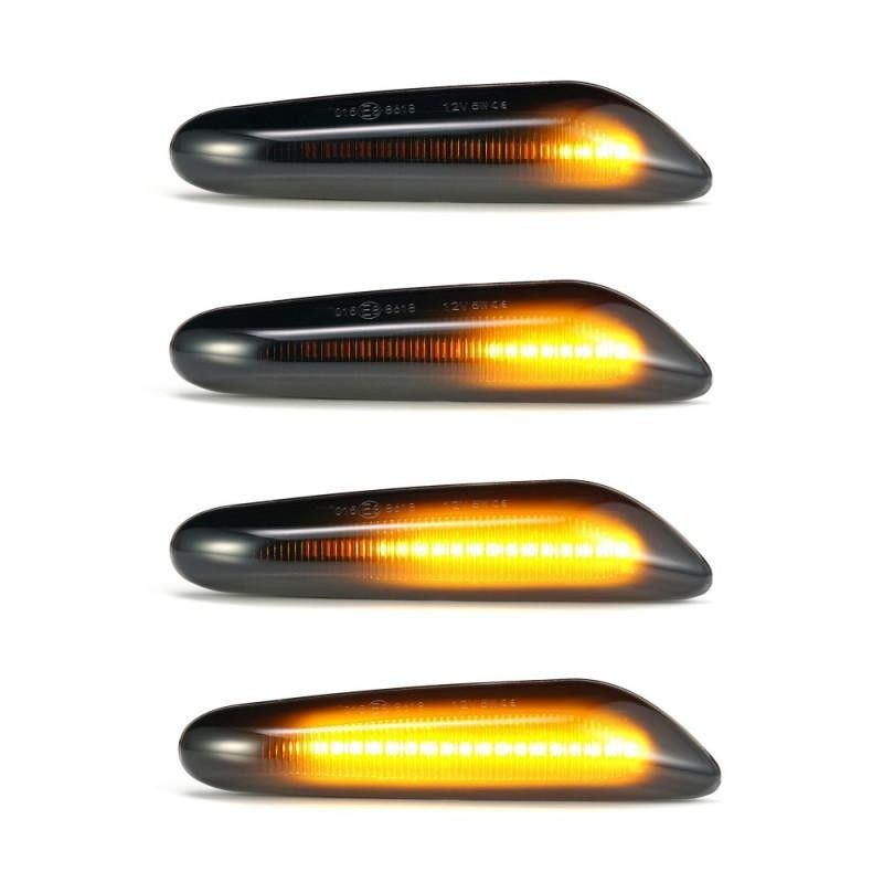 Dynamisk blinkers tonad lins till BMW E60 E90 Version 2