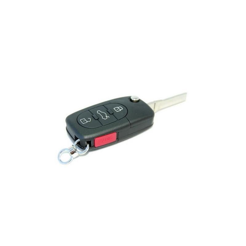Audi Nyckelskal 3 knappar panic A4 A6 S8