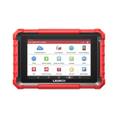 Launch X431 PROS ELITE – Avancerat OBD2 Diagnosverktyg med DOIP, ECU-kodning & Kabelanslutning