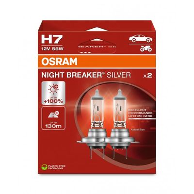 Osram NIGHT BREAKER SILVER - Lampsockel : H7