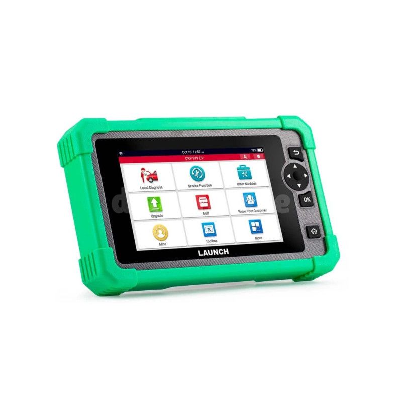 LAUNCH CRP919 EV Diagnosverktyg / OBD2 Scanner för elbilar & hybridbilar – 2 års uppdateringslicens