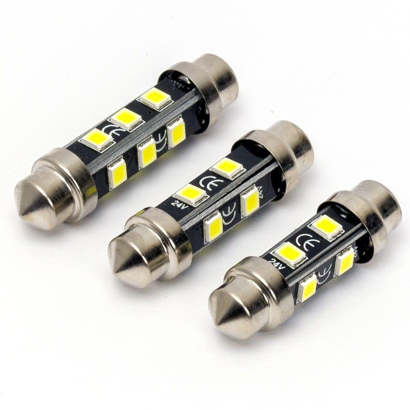Spollampa Festoon C5W led lampa 24V