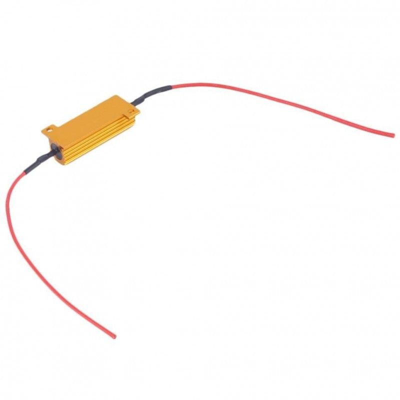 Effektmotstånd Resistor problemlösare 50W 6Ohm 2-pack
