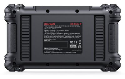 iCarsoft CR Elite P Felkodsläsare – Active Test, ECU-kodning & 50 servicefunktioner