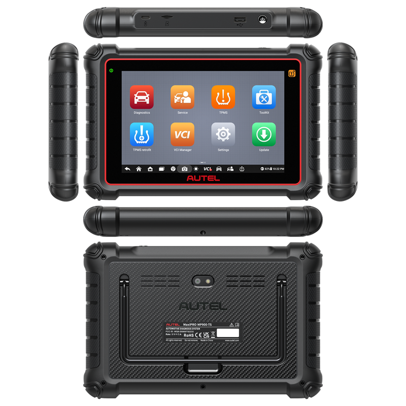 Autel MK900-TS – Professionellt Diagnosverktyg med Komplett TPMS-funktion, Bi-direktionell Styrning och Full Systemdiagnostik