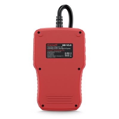 iCarsoft HD V3.0 Diagnosverktyg för Lastbil – OBD2 Felkodsläsare med Full Systemdiagnostik SAE J1939/J1708