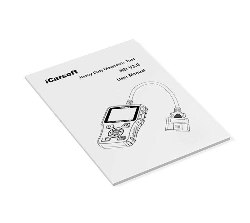 iCarsoft HD V3.0 Diagnosverktyg för Lastbil – OBD2 Felkodsläsare med Full Systemdiagnostik SAE J1939/J1708