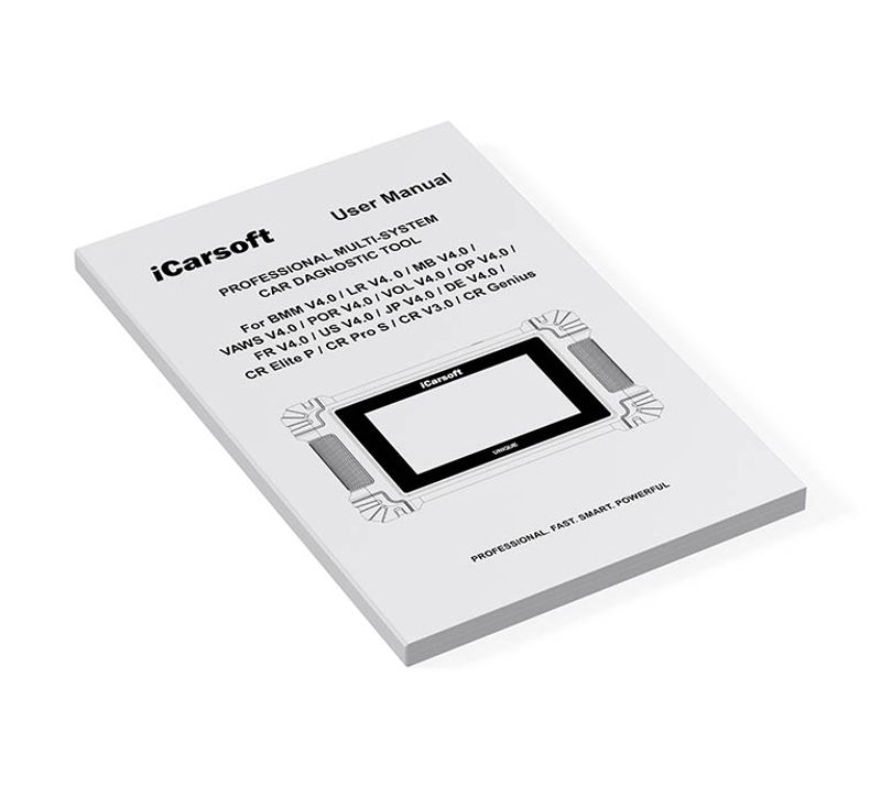 iCarsoft FR V4.0 OBD2 Diagnosverktyg & Felkodsläsare för Peugeot, Citroën, Renault, Fiat, Alfa Romeo, Ferrari & Maserati