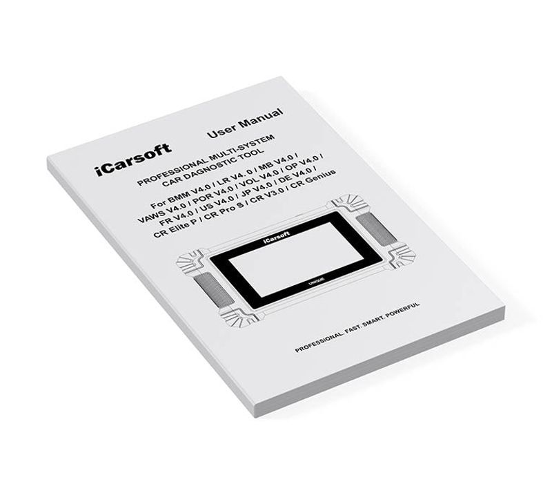 iCarsoft VAWS V4.0 OBD2 Felkodsläsare för VW, Audi, Skoda & Seat – Full Systemdiagnostik, Kodning & Servicefunktioner för VAG