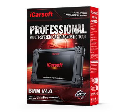 iCarsoft BMM V4.0 OBD2 Felkodsläsare Diagnosverktyg för BMW, MINI & Rolls-Royce – Full Systemdiagnostik, ECU-kodning och Bi-direktionella Tester