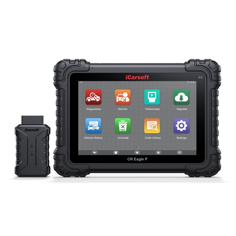 iCarsoft CR Eagle P Professionell Felkodsläsare OBD2 – Full Systemdiagnostik, ECU-Kodning, TPMS-programmering & Aktiv Testning