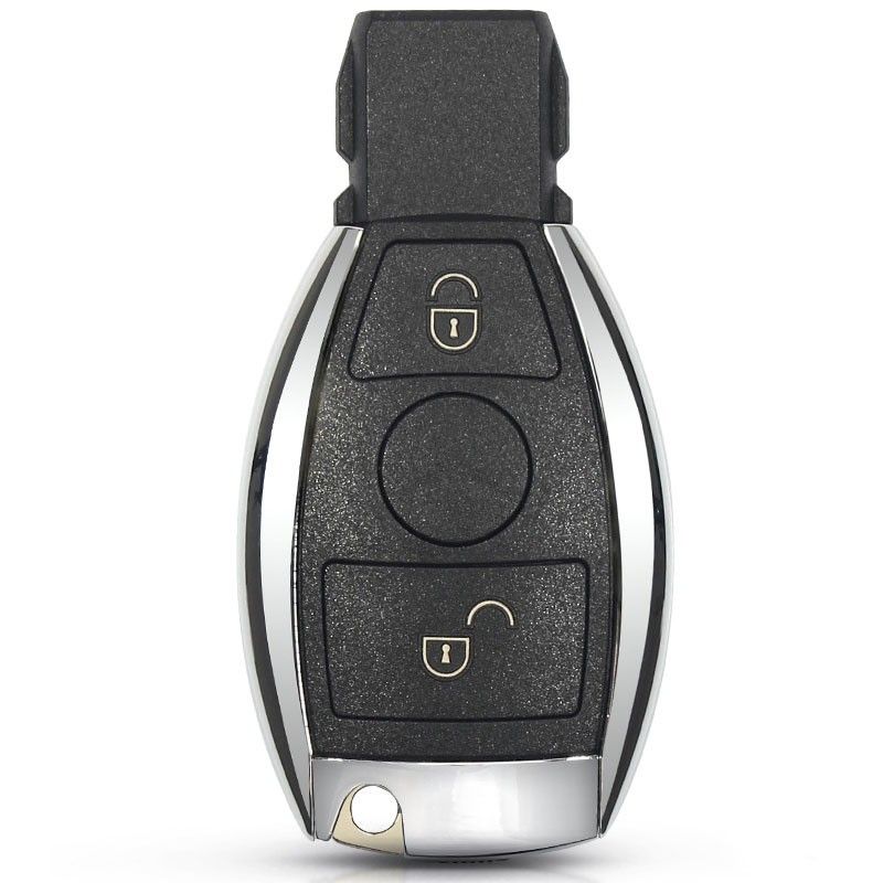 Mercedes Benz Smart Key nyckelskal Larmdosa med 2 knappar