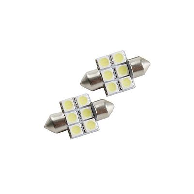 Led spollampa Festoon c5w SV85 31 mm 6 smd 2-pack Xenonvit