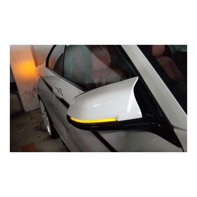 Dynamisk Blinkers Sidospegel BMW F01 F02 F06 F07 F10 F11 F12 F13 Tonad Lins