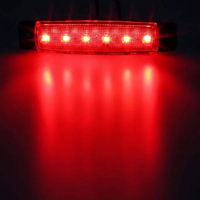 LED sidobelysning 6 dioder 2-pack