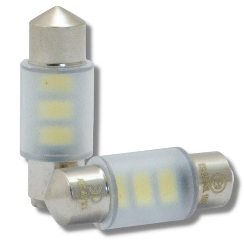 Spollampa / festoon c5w rörlampa E-Märkt 2-pack