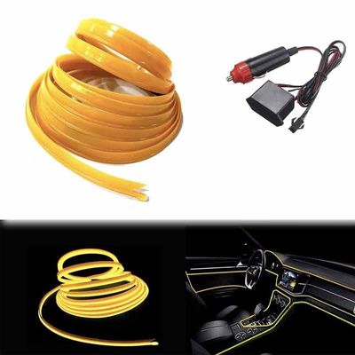Glowstrip neon led slinga med cigg plugg 12V för dekoration 3 meter