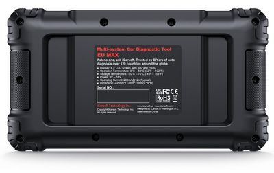 iCarsoft EU MAX – Felkodsläsare för 37 europeiska bilmärken med ECU-kodning och aktiva tester
