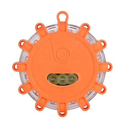 Batteridriven blinkande roterande varningslampa Road Flare LED