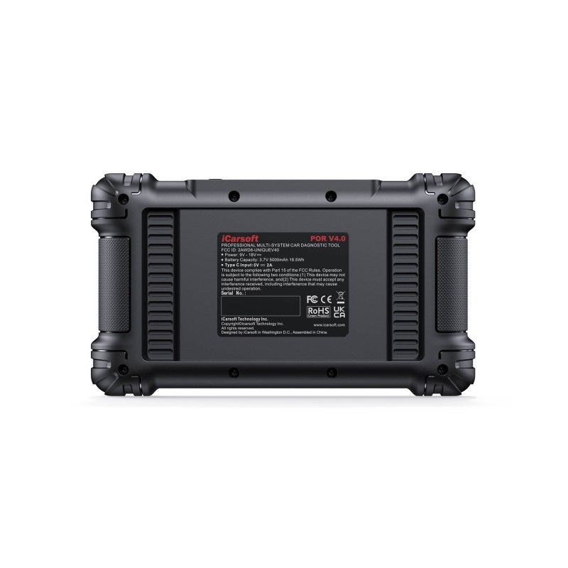 iCarsoft POR V4.0 – Avancerad felkodsläsare för Porsche + 2 valfria märken | Trådlös med 5” touchskärm