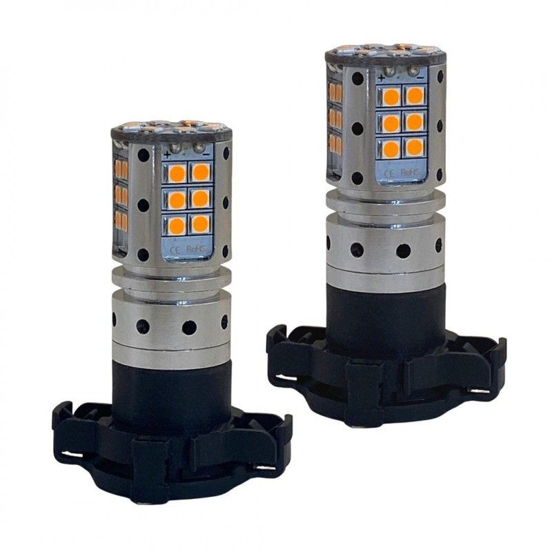 LED Blinkerslampa Py24W Amber 2-pack