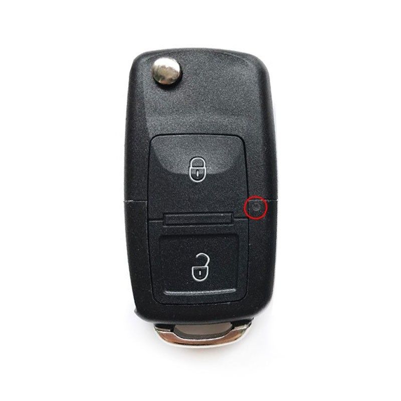 Larmdosa Nyckelskal Volkswagen 2 knappar Passat Golf