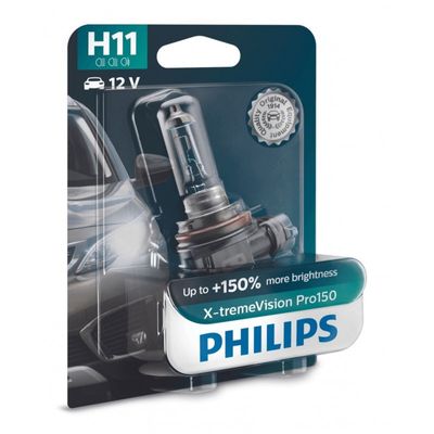 Philips Halogenlampa H11 XtremeVision Pro150