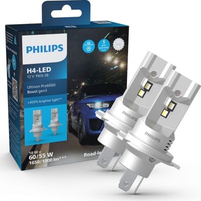 Philips Ultinon Pro6000 Boost LED H4 Gen3