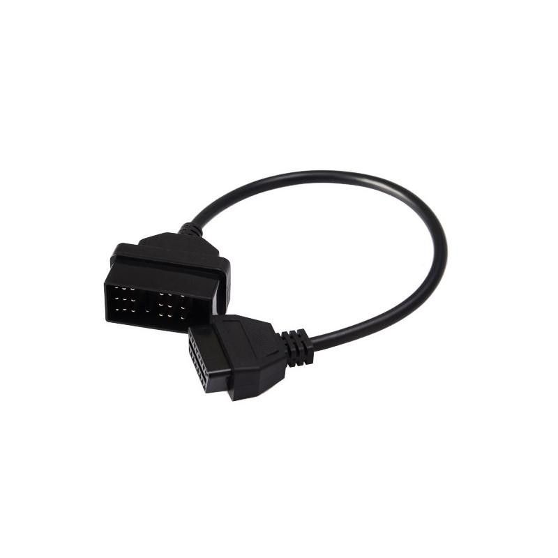 22 pin till 16Pin OBD2 diagnoskabel till Toyota