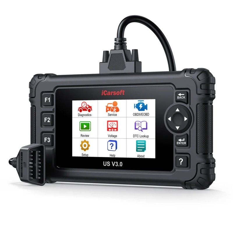 iCarsoft US V3.0 – Professionellt Multisystem-Diagnosverktyg för Amerikanska bilar